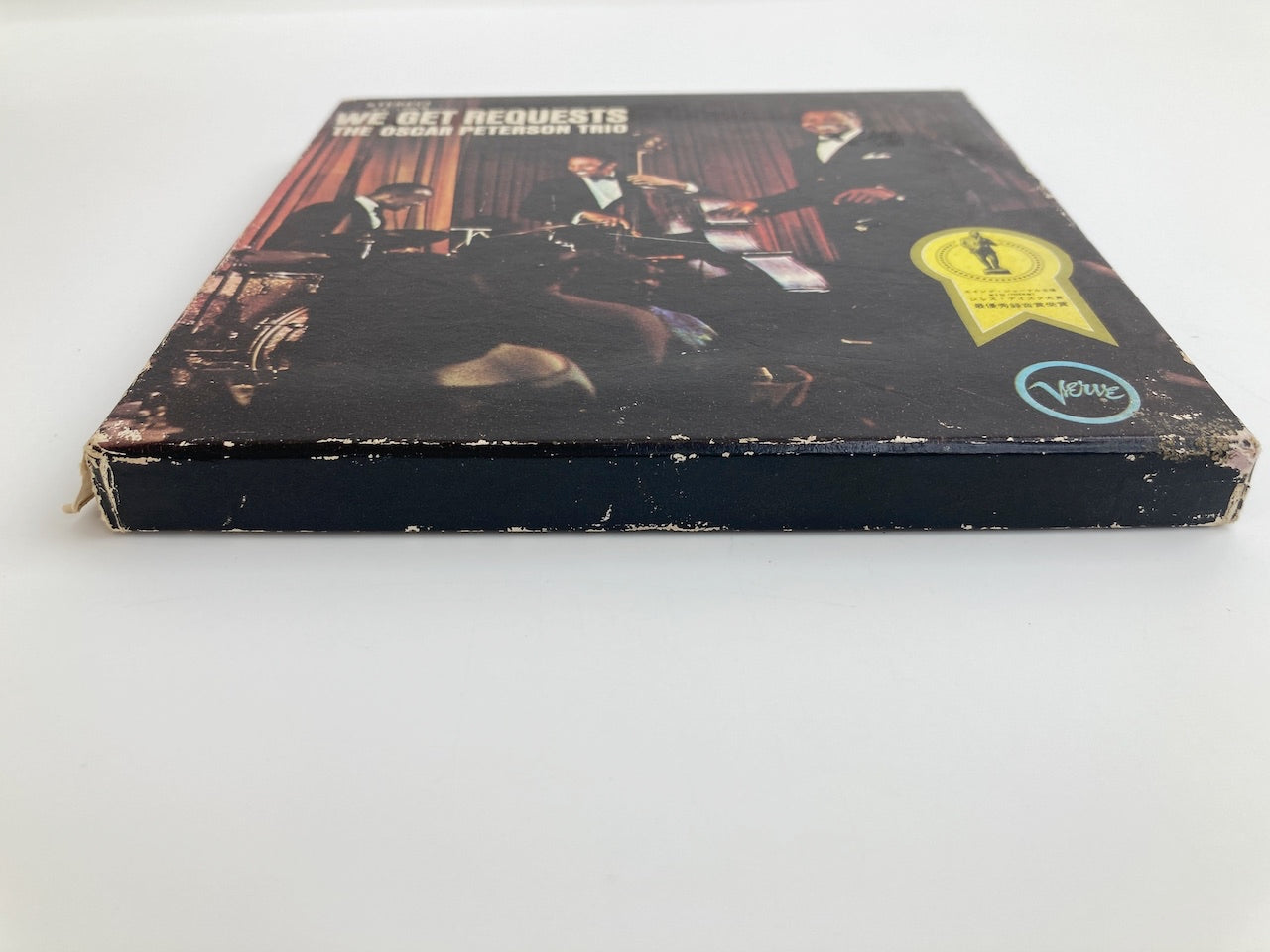 オープンリールテープ OSCAR PETERSON / WE GET REQUESTS / 日本盤 ライナー 7号 19cm/s (7 1/2IPS) 4トラック VERVE