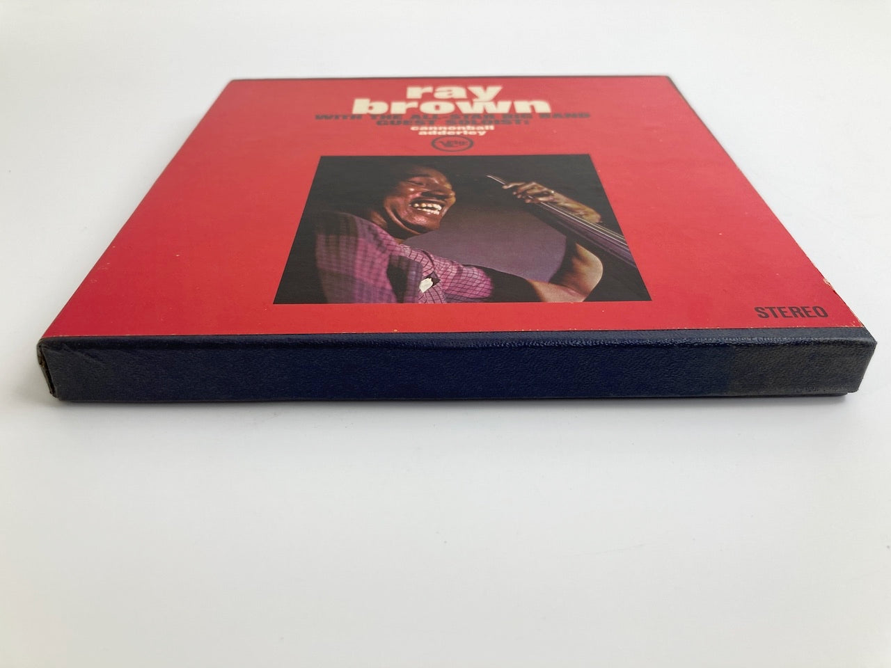 オープンリールテープ RAY BROWN / WITH THE ALL-STAR BIG BAND / 日本盤 インサート 7号 19cm/s (7 1/2IPS) 4トラック VERVE