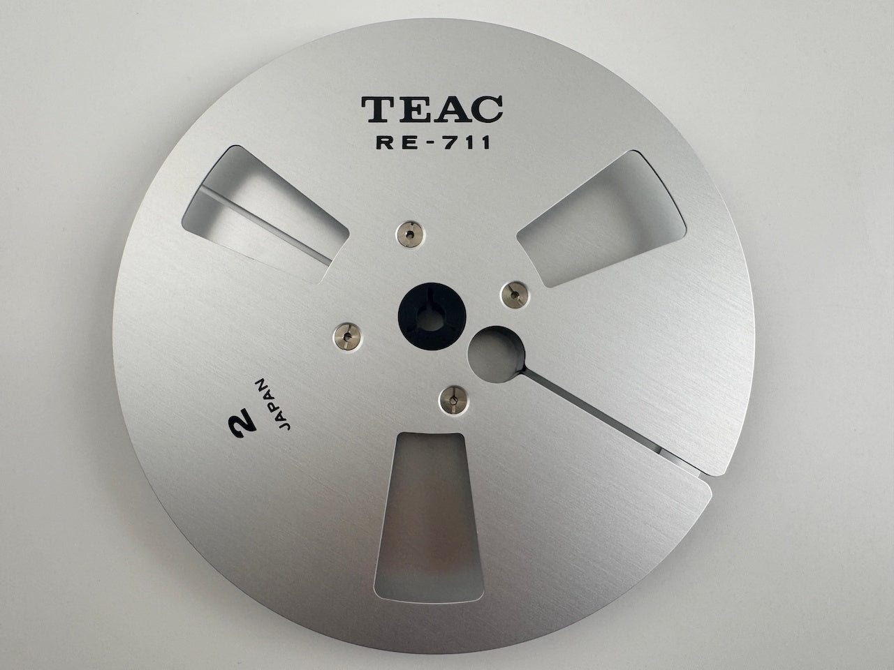 オープンリール 7号 TEAC RE-711 メタルリール 空リール 元箱付き
