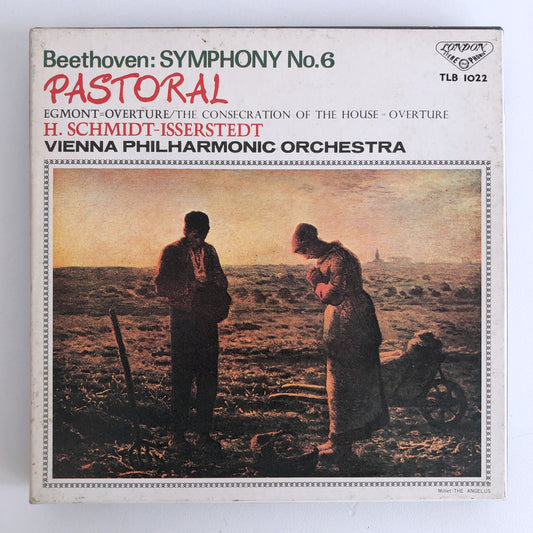 オープンリールテープ  ハンス・シュミット=イッセルシュテット  / ベートーヴェン:交響曲第6番「田園」他  7号 19cm/s (7 1/2IPS) 4トラック 日本製  ライナー付