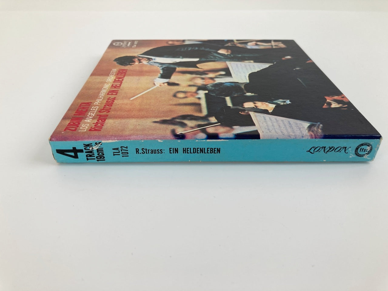 オープンリールテープ/ ズービン・メータ / R.シュトラウス:交響詩「英雄の生涯」 / 日本盤 ライナー 7号 19cm/s (7 1/2IPS) 4トラック LONDON