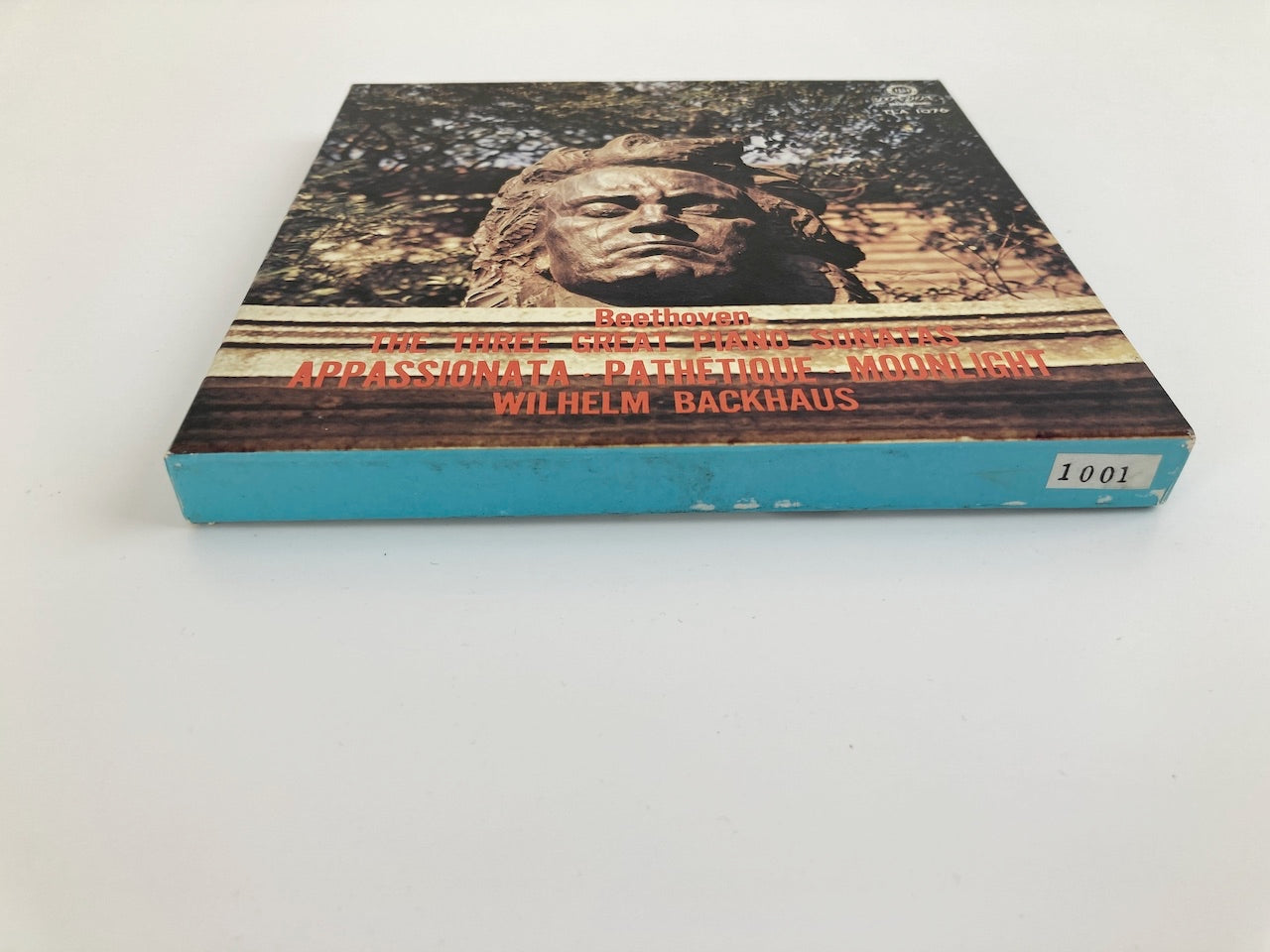 オープンリールテープ/ ヴィルヘルム・バックハウス / ベートーヴェン:ピアノソナタ第23番「熱情」、第20番、第8番「悲愴」、第14番「月光」 / 日本盤 ライナー(シミ) 7号 19cm/s (7 1/2IPS) 4トラック LONDON