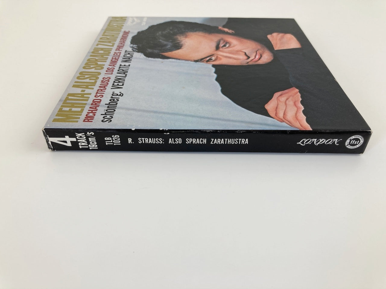 オープンリールテープ/ ズービン・メータ / R.シュトラウス:交響詩「ツァラトゥストラはかく語りき」 / 日本盤 ライナー 7号 19cm/s (7 1/2IPS) 4トラック LONDON