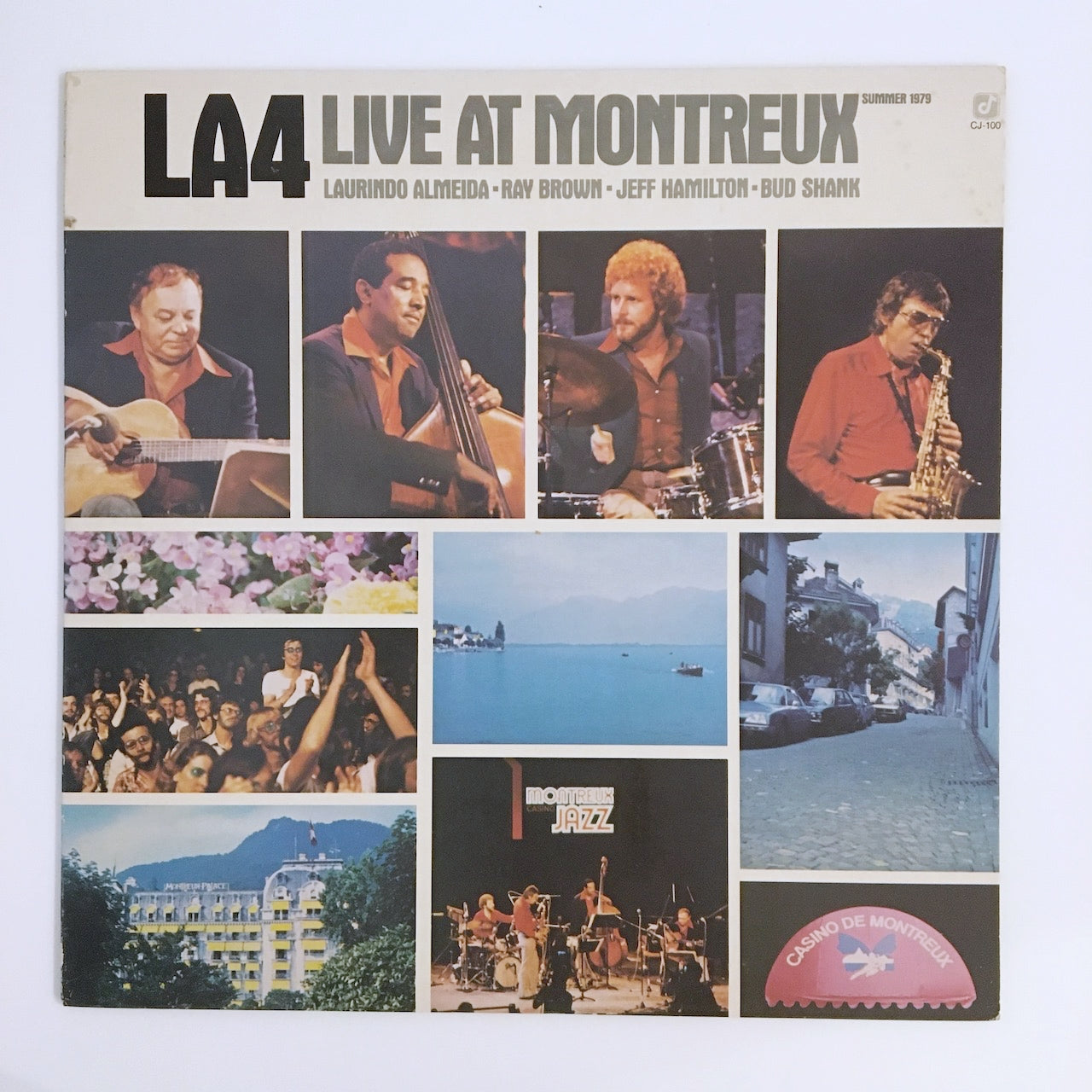 LP/ LA4 / LIVE AT MONTREUX SUMMER 1979 / US盤 インナー付き(うすシミ) Concord Jazz CT100