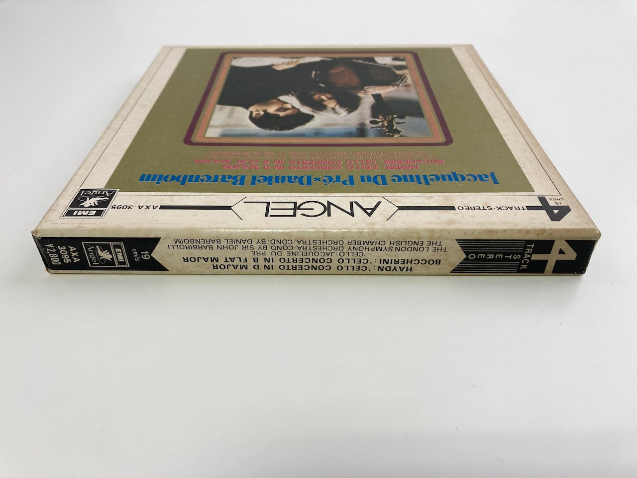 オープンリールテープ/ ジャクリーヌ・デュ・プレ / ハイドン/ボッケリーニ:チェロ協奏曲 / 日本盤 ライナー(シミ) 7号 19cm/s (7 1/2IPS) 4トラック