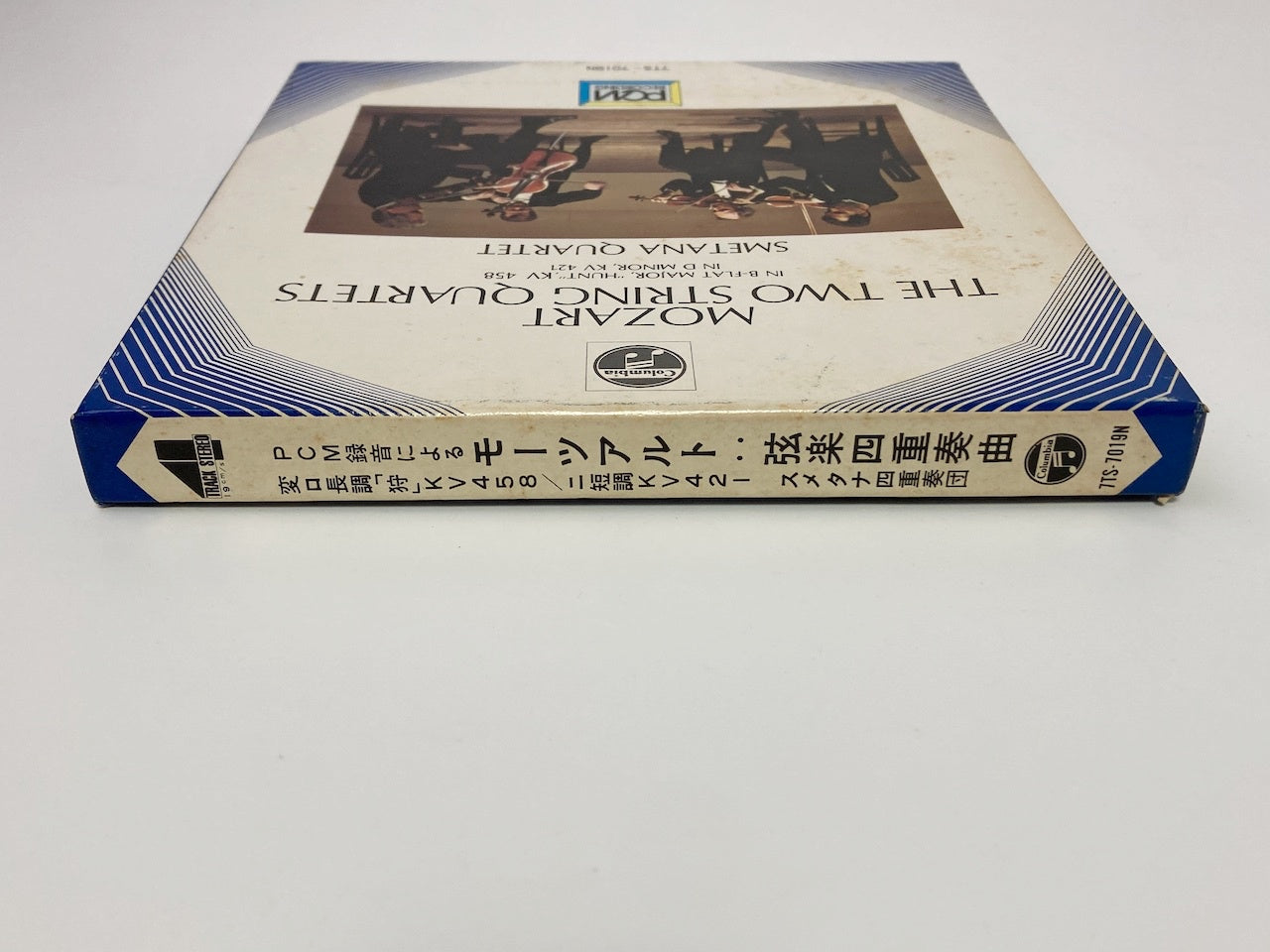 オープンリールテープ/ スメタナ四重奏団 / モーツァルト:弦楽四重奏曲第17番「狩」、第15番 / 日本盤 ライナー 7号 19cm/s (7 1/2IPS) 4トラック