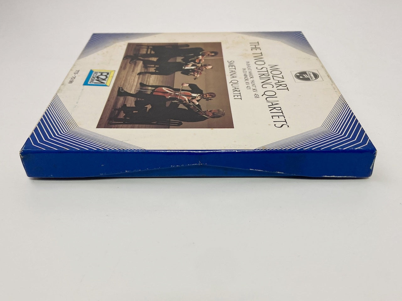 オープンリールテープ/ スメタナ四重奏団 / モーツァルト:弦楽四重奏曲第17番「狩」、第15番 / 日本盤 ライナー 7号 19cm/s (7 1/2IPS) 4トラック