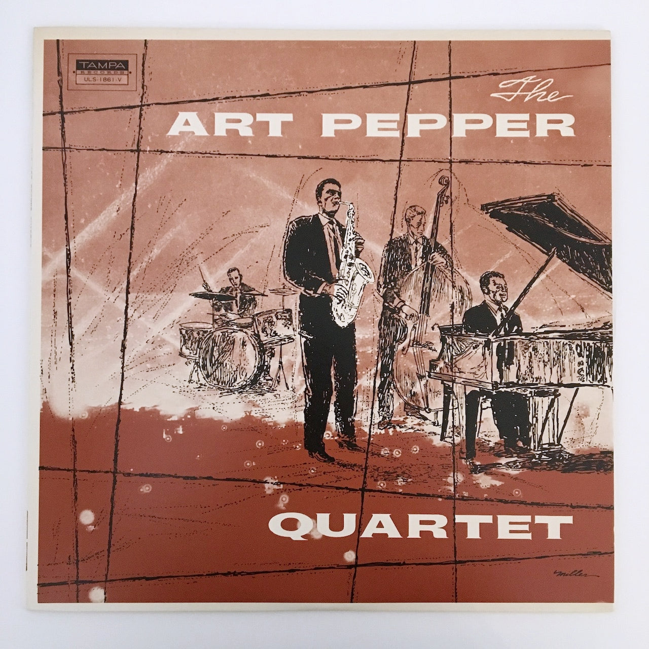 LP/ ART PEPPER / THE ART PEPPER QUARTET / 国内盤 ライナー付き TAMPA ULS-1861-V