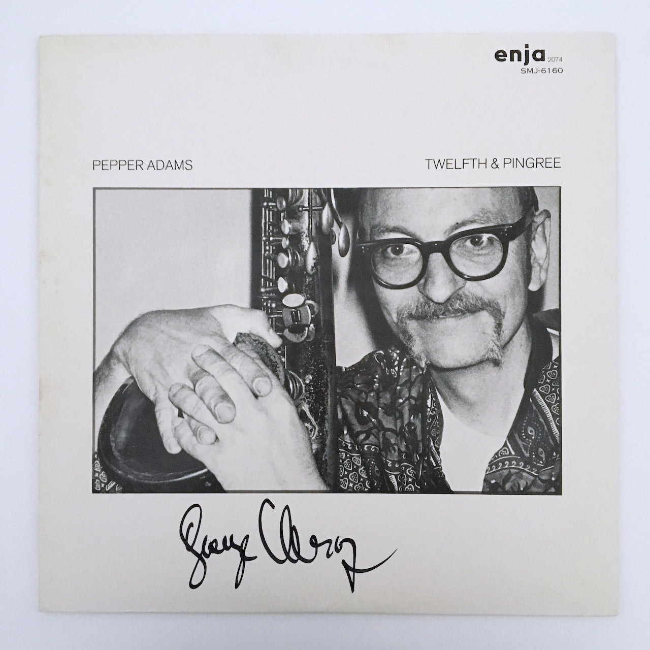 LP/ PEPPER ADAMS / TWELFTH & PINGREE / 国内盤 ライナー付き ENJA SMJ-6160