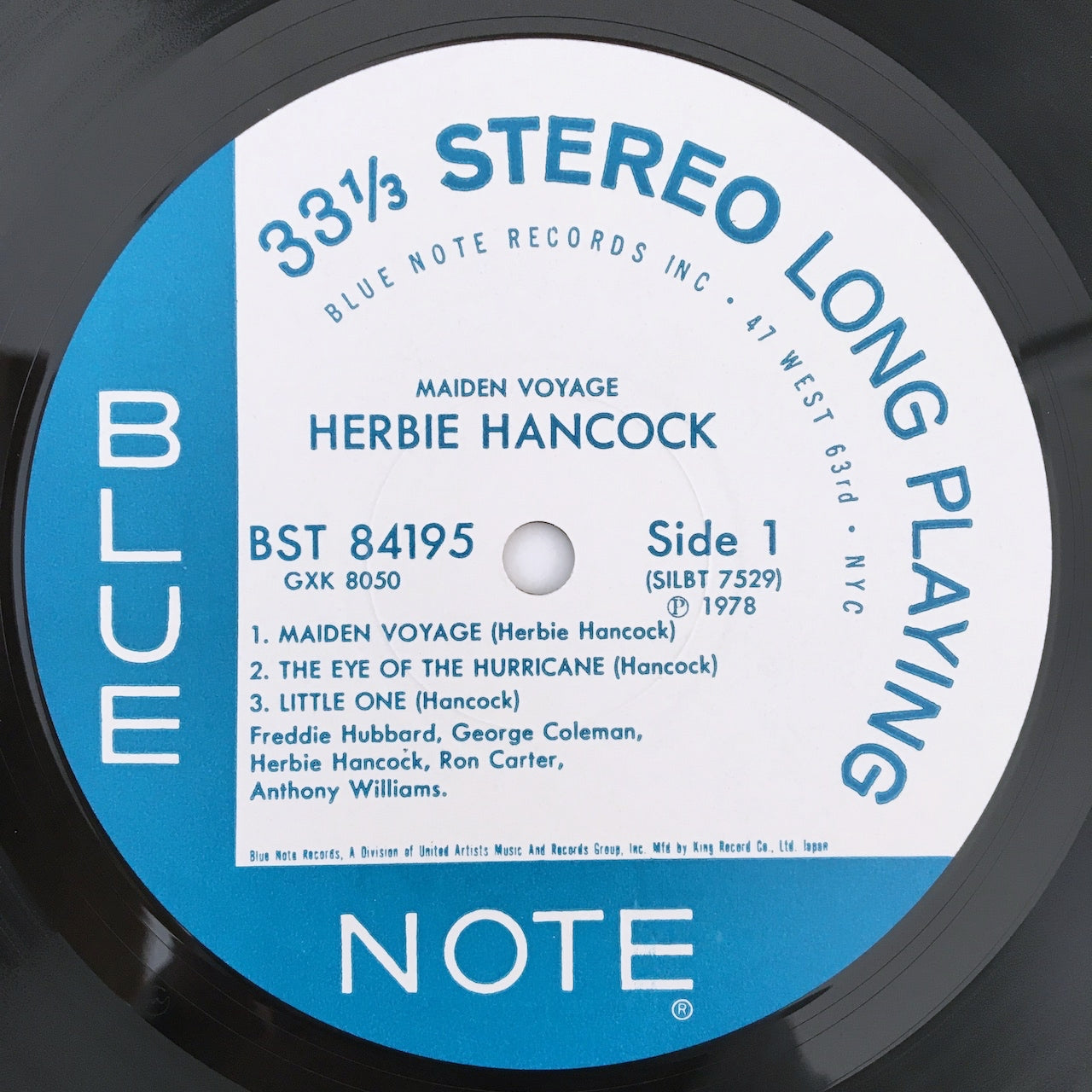 LP/ HERBIE HANCOCK / MAIDEN VOYAGE / 国内盤 ライナー BLUE NOTE GXK8050