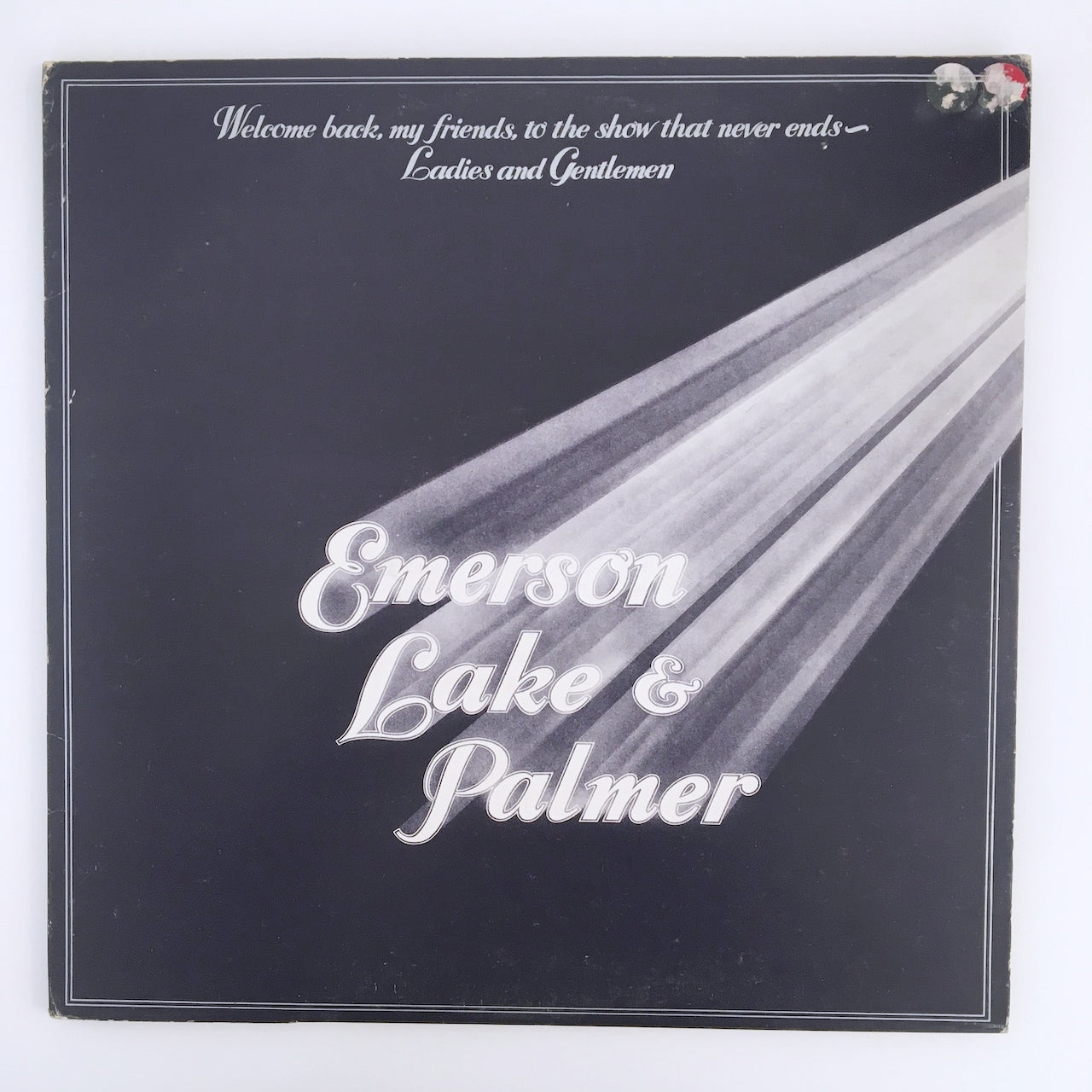 LP/ EMERSON, LAKE & PALMER / WELCOME BACK MY FRIENDS TO THE SHOW THAT NEVER ENDS / UK盤 MANTICORE K63500