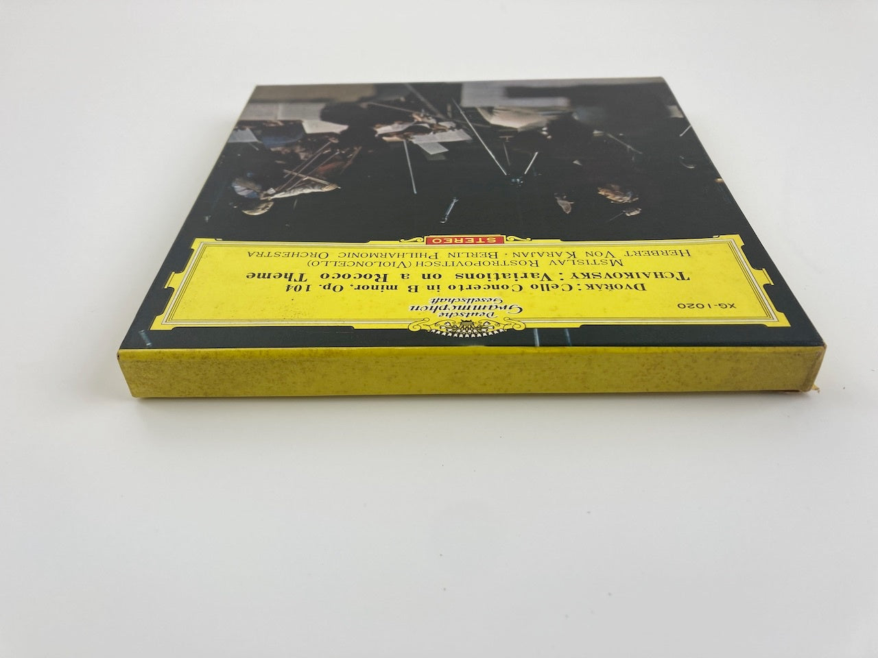 オープンリールテープ/ ロストロポーヴィチ / ドヴォルザーク:チェロ協奏曲 他 / 日本盤 ライナー 7号 19cm/s (7 1/2IPS) 4トラック DGG