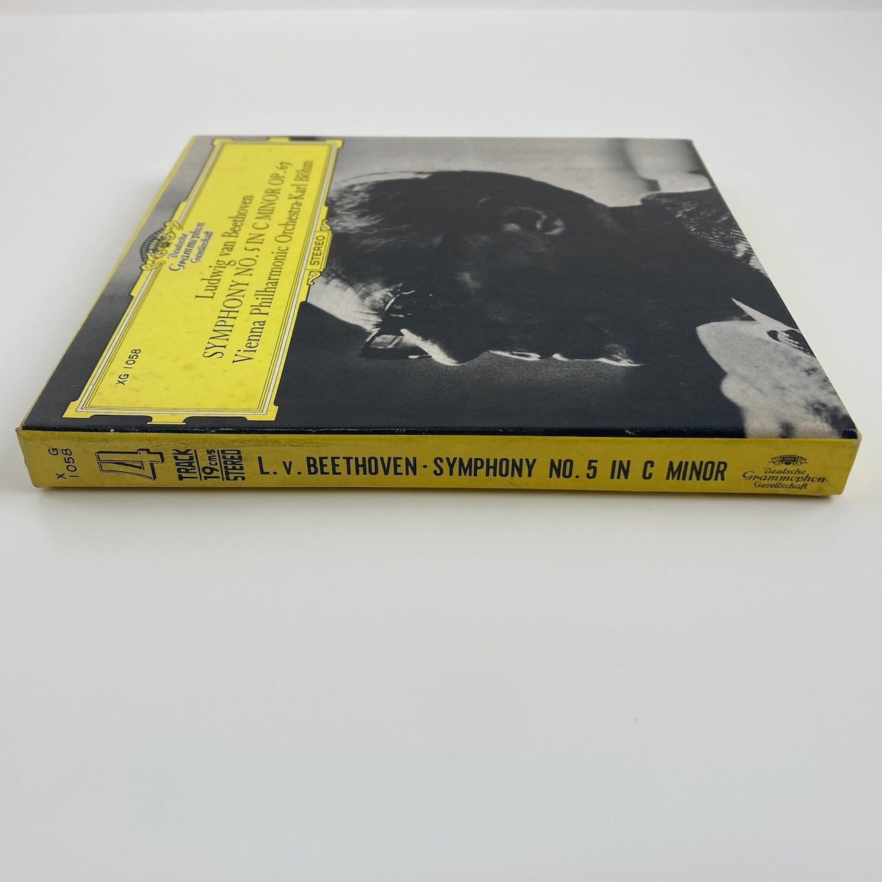 オープンリールテープ/ カール・ベーム / ベートーヴェン:交響曲第5番「運命」 / 日本盤 ライナー 7号 19cm/s (7 1/2IPS) 4トラック DGG