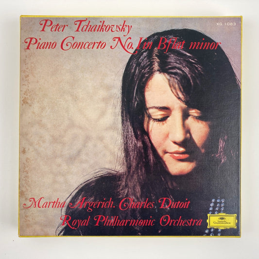 オープンリールテープ/ マルタ・アルゲリッチ / チャイコフスキー:ピアノ協奏曲第1番 / 日本盤 ライナー 7号 19cm/s (7 1/2IPS) 4トラック DGG