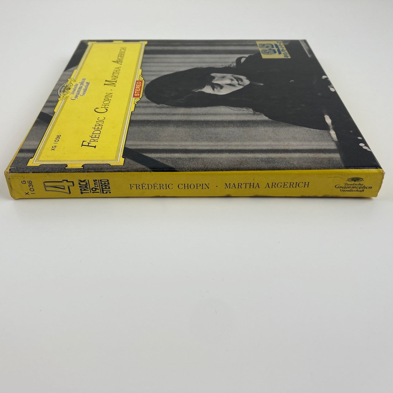 オープンリールテープ/ マルタ・アルゲリッチ / ショパン・リサイタル / 日本盤 ライナー 7号 19cm/s (7 1/2IPS) 4トラック DGG