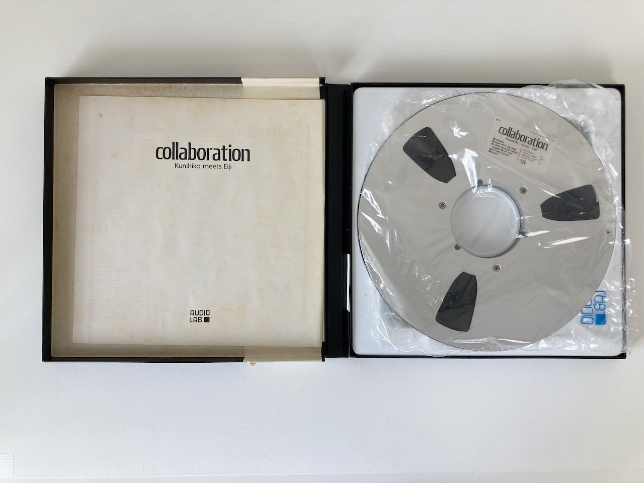 オープンリールテープ/ 菅野邦彦、北村英治 / COLLABORATION / 国内盤 10号 2トラック 38cm/s (16IPS) 帯・ライナー AUDIO LAB ALT-2