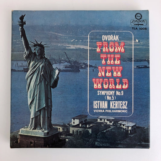 オープンリールテープ  イシュトヴァン・ケルテス /  ドヴォルザーク:交響曲第9番(第5番) 7号 19cm/s (7 1/2IPS) 4トラック 日本製 ライナー(シミ)