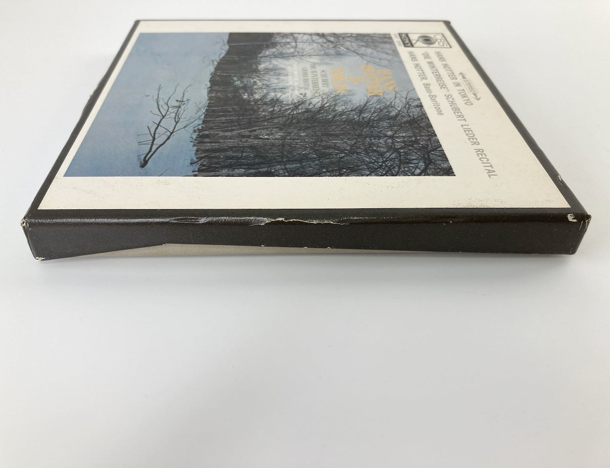 オープンリールテープ/ ハンス・ホッター / HAN SHOTTER IN TOKYO 冬の旅 全曲、ドナウにて 他 / 日本盤 ライナー(シミ) 7号 19cm/s (7 1/2IPS) 4トラック COLUMBIA