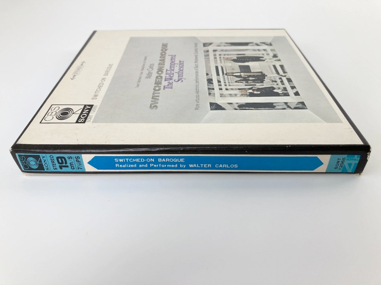オープンリールテープ/ WALTER CARLOS / SWITCHED-ON BAROQUE / 日本盤 ライナー(うすシミ) 7号 19cm/s (7 1/2IPS) 4トラック COLUMBIA