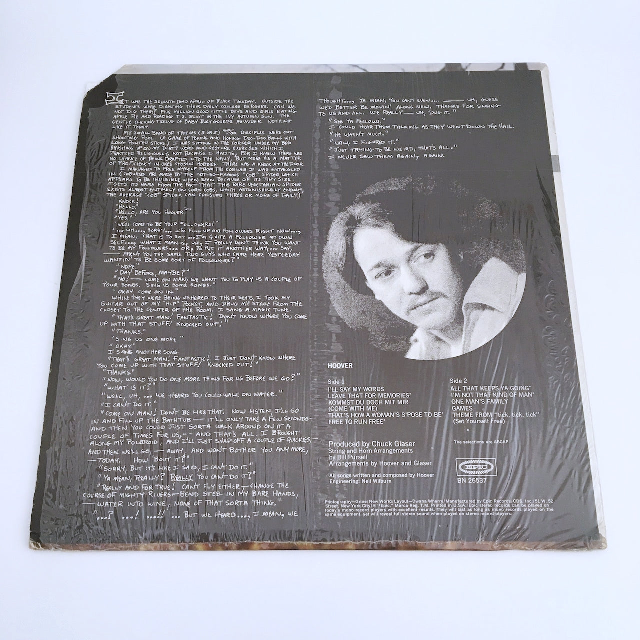 LP/ HOOVER / HOOVER / US盤 オリジナル EPIC BN26537