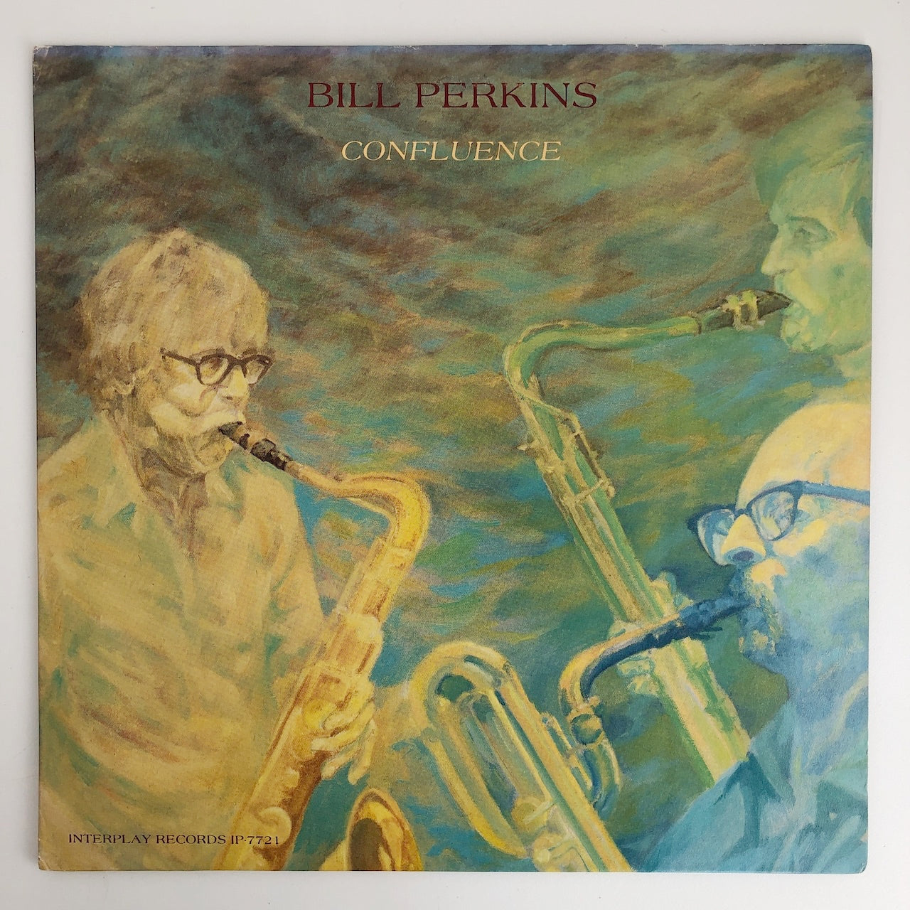 LP/ BILL PERKINS / CONFLUENCE / US盤 INTERPLAY IP7721