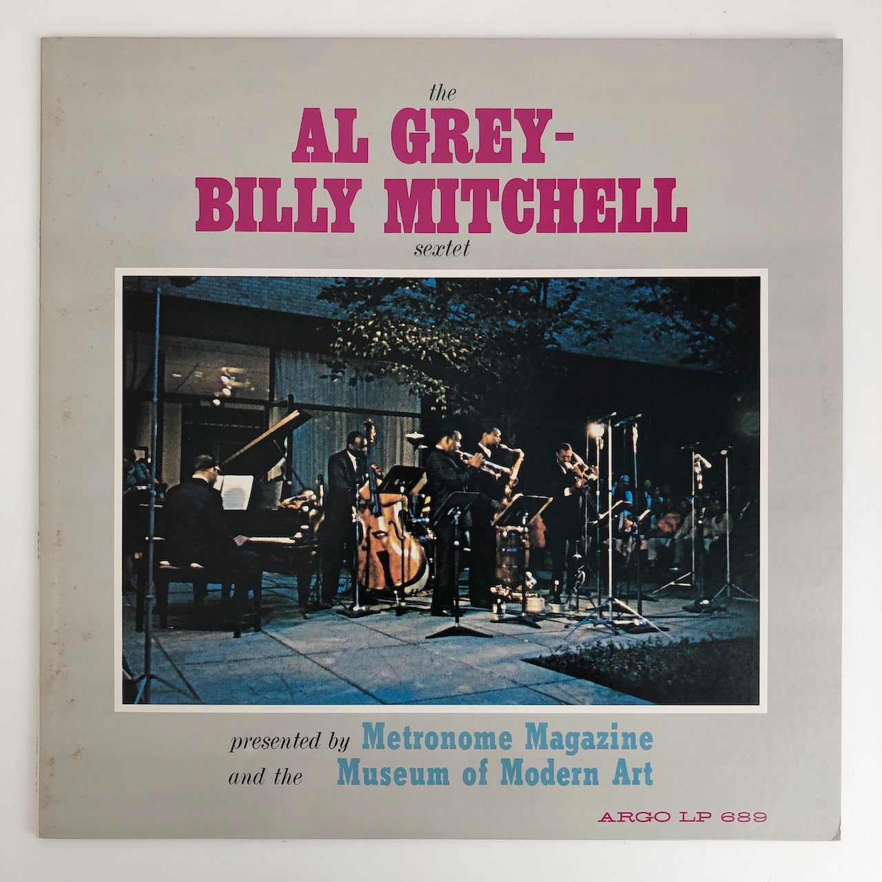 LP/ AL GREY / THE AL GREY - BILLY MITCHELL SEXTET / 国内盤 ライナー付き ARGO UXP-123-BC