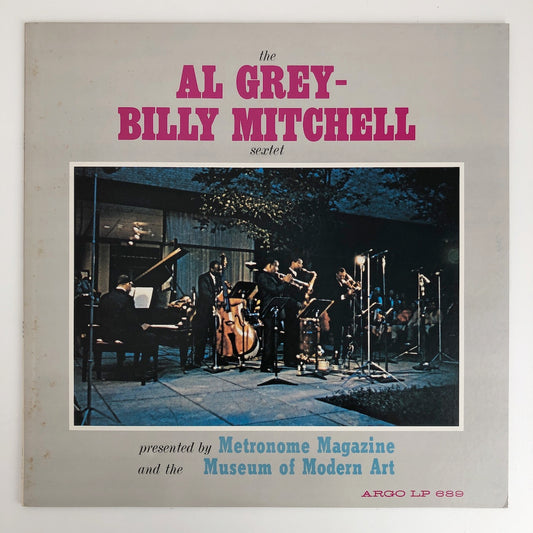 LP/ AL GREY / THE AL GREY - BILLY MITCHELL SEXTET / 国内盤 ライナー付き ARGO UXP-123-BC