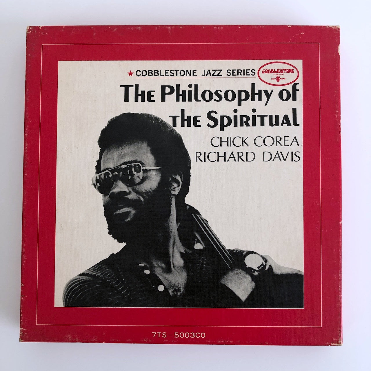 オープンリールテープ RICHARD DAVIS、CHICK COREA / THE PHILOSOPHY OF THE SPIRITUAL 7号 19cm/s (7 1/2IPS) 4トラック US製