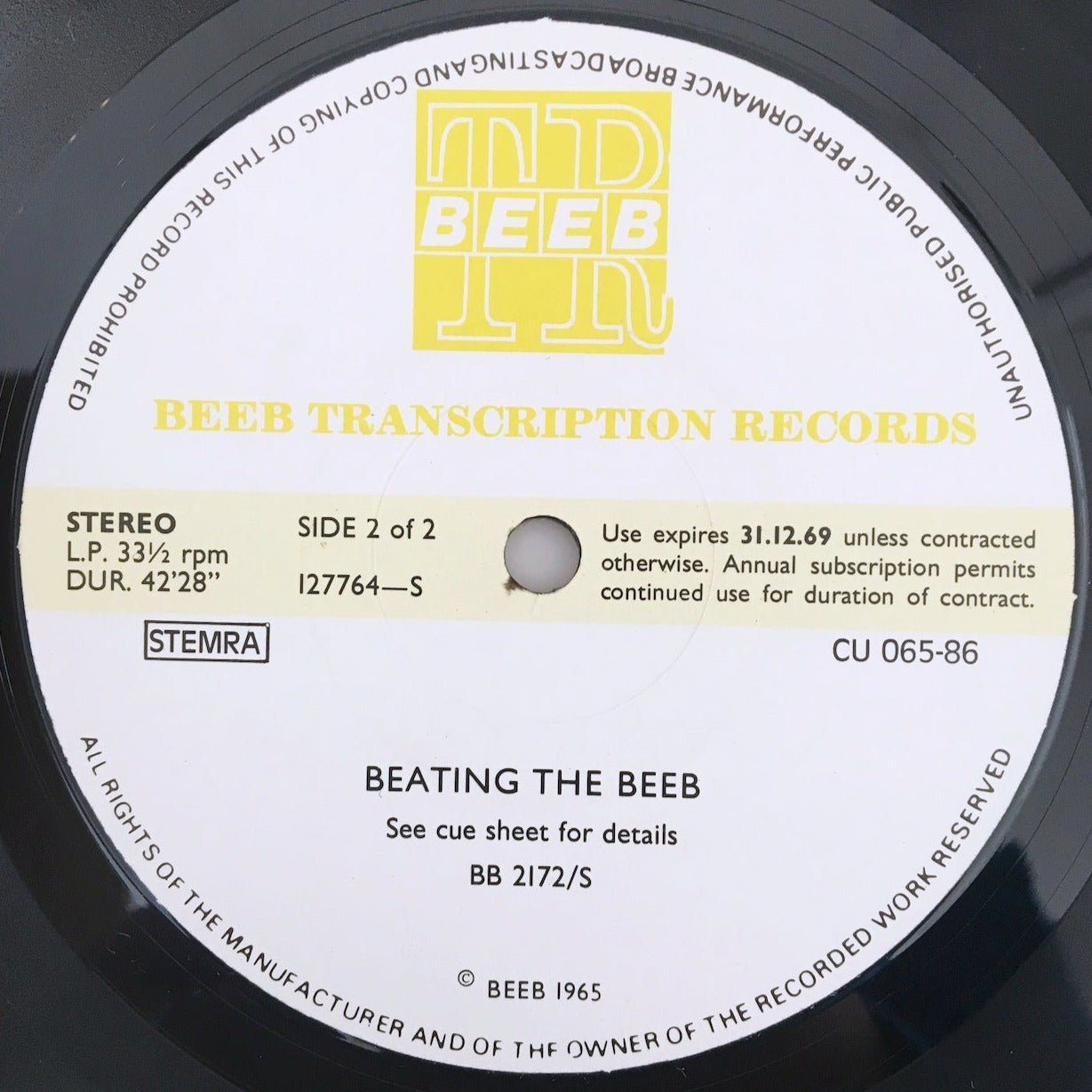 LP/ THE ROLLING STONES / CRACKIN' UP / UNOFFICIAL 86年リリース BOOTLEG LABEL SDE75014