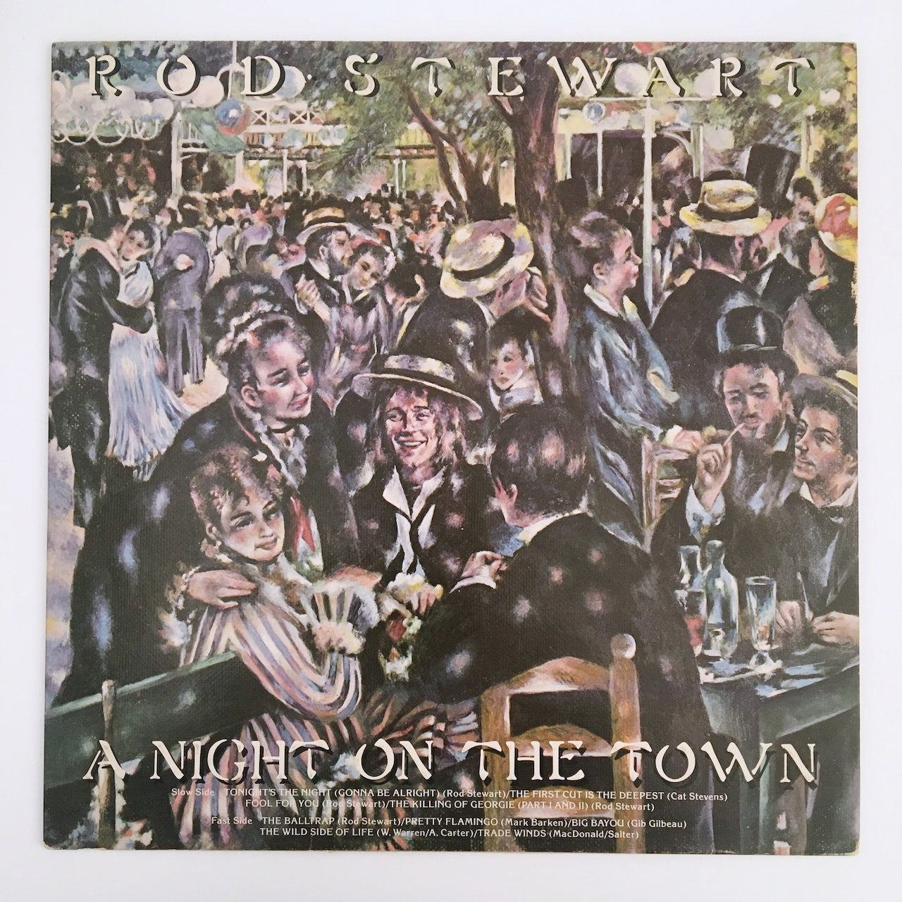 LP/ ROD STEWART / A NIGHT ON THE TOWN / US盤 インナー付き WARNER BROS. BS2938