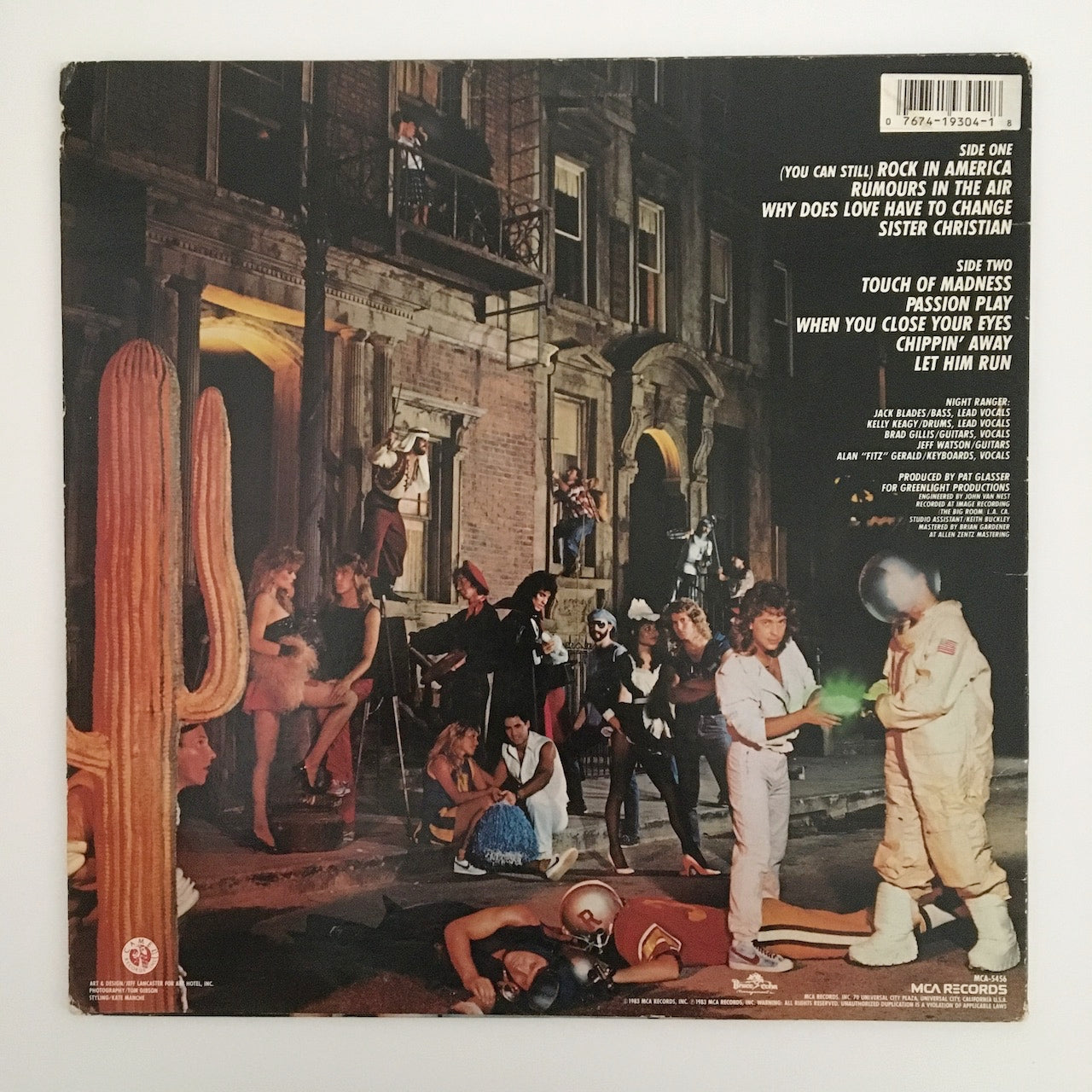 LP/ NIGHT RANGER / MIDNIGHT MADNESS / US.オリジナル盤 MCA MCA5456