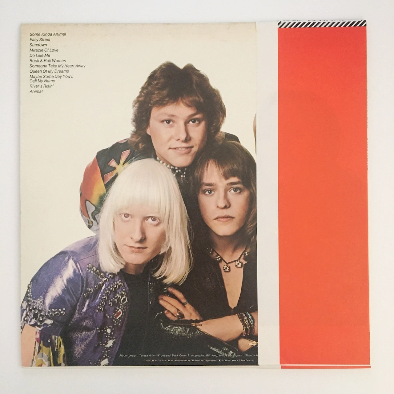 LP/ THE EDGAR WINTER GROUP / SHOCK TREATMENT / 国内盤 帯 (シミ)・ライナー EPIC 25AP1216
