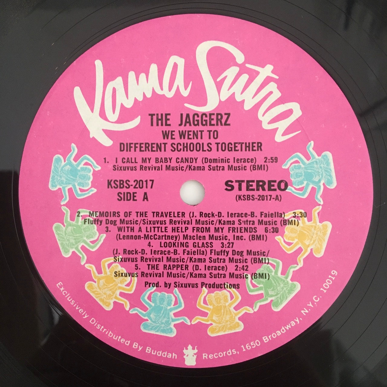 LP/ THE JANGGERZ / WE WENT TO DIFFERENT SCHOOLS TOGETHER / US盤 カーマスートラオリジナル KAMA SUTRA KSBS2017