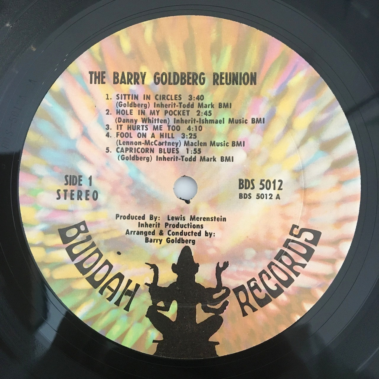 LP/ THE BARRY GOLDBERG REUNION / THERE'S NO HOLE IN MY SOUL / US盤 オリジナル ステレオ STEREO BUDDAH BDS5012