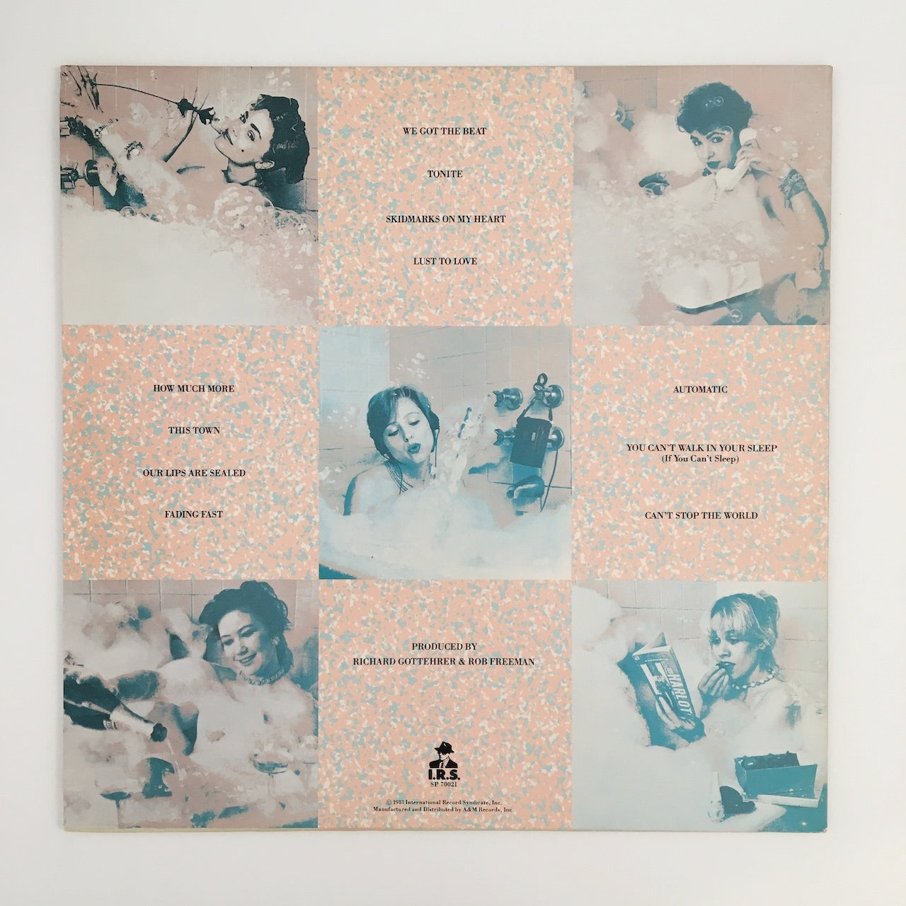 LP/ GOaLP/ GO-GO'S / BEAUTY AND THE BEAT / US盤 オリジナル インナー NEW WAVE I.R.S. SP70021 -GO'S / BEAUTY AND THE BEAT / US盤 オリジナル I.R.S. RECORDS SP70021
