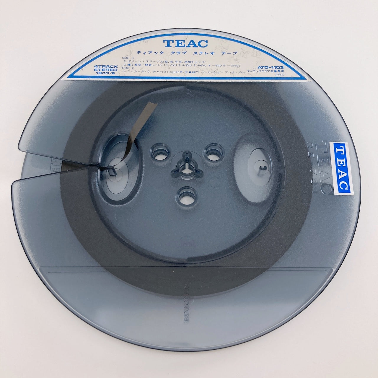 オープンリールテープ/ V.A. / TEAC CLUB '71 / 日本盤 ライナー 7号 19cm/s (7 1/2IPS) 4トラック TEAC