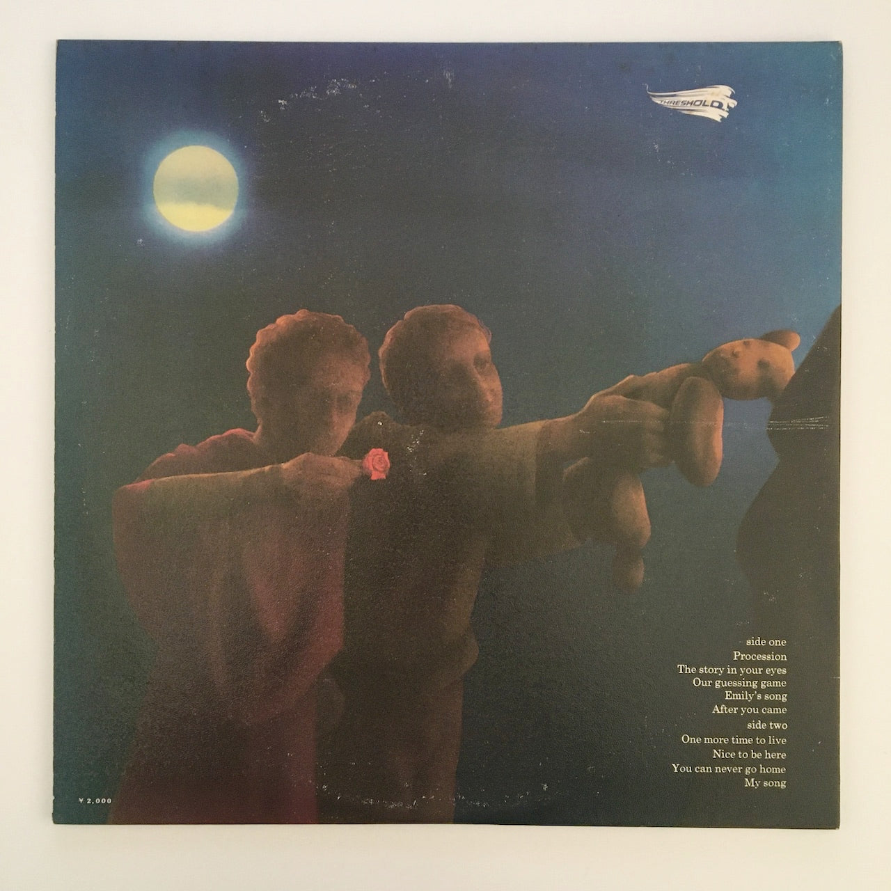 LP/ THE MOODY BLUES / EVERY GOOD BOY DESERVES FAVOUR / 国内盤 帯(うすシミ)・ライナー(日付の書込) THRESHOLD THL3