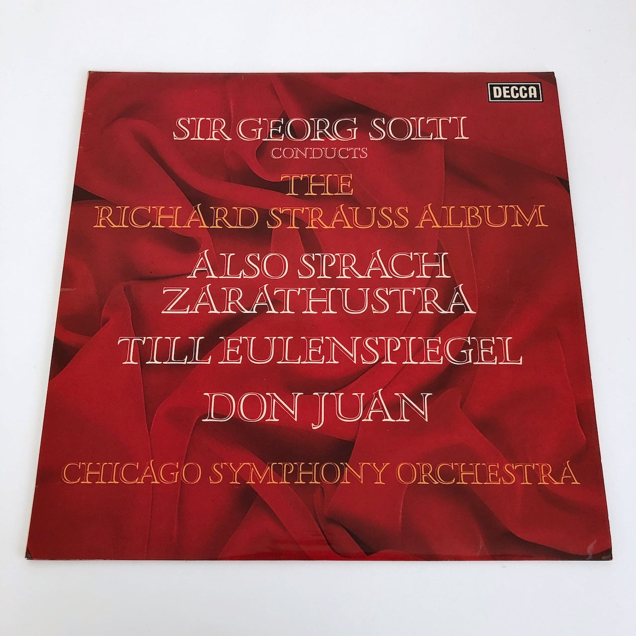 LP/ ゲオルグ・ショルティ / R.シュトラウス:ツァラトゥストラはかく語りき / UKオリジナル盤 ED4 DECCA CS付き SXL6749
