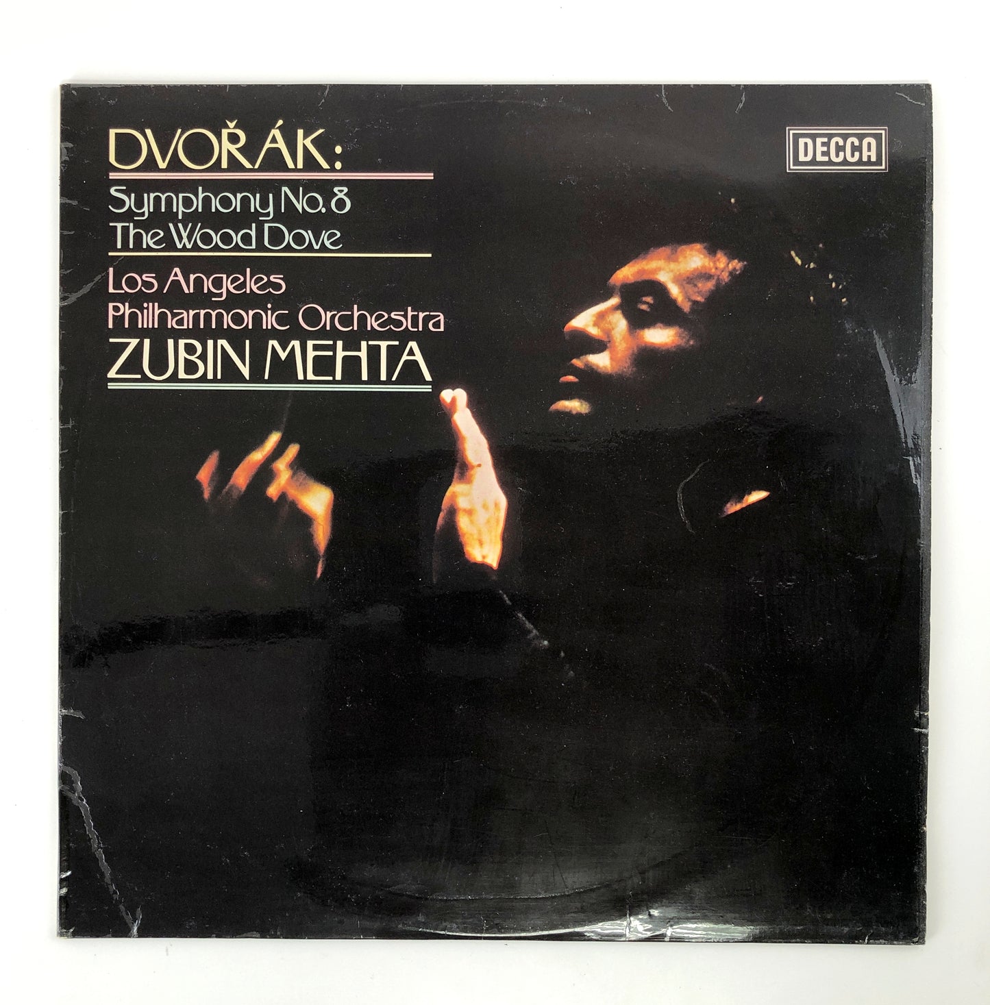 LP/ ズービン・メータ / ドヴォルザーク:交響曲第8番、序曲「野ばと」 / UKオリジナル盤 ED4 DECCA DECCA SXL6750