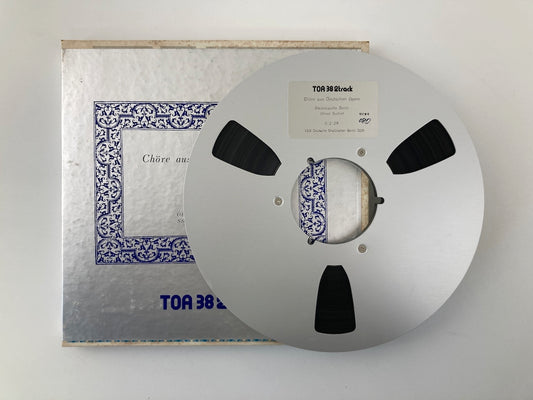 オープンリールテープ / オトマール・スウィトナー / ドイツ・オペラの合唱曲集 / 再生確認済 10号 2TR 38cm/s 2トラック 日本盤 ライナー