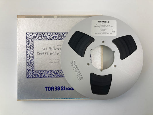 オープンリールテープ / クルト・マズア / メンデルスゾーン:序曲集 / 再生確認済 10号 2TR 38cm/s 2トラック 日本盤 ライナー