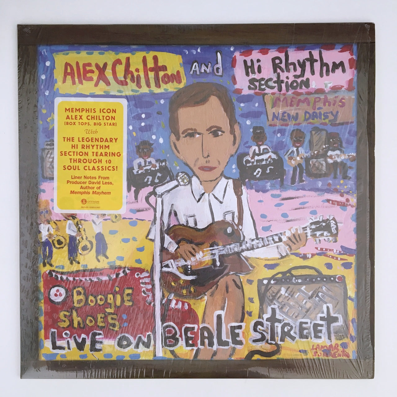 LP/ ALEX CHILTON & HI RHYTHM SECTION / BOOGIE SHOES: LIVE ON BEALE STREET / US盤 2021発 OMNIVORE OVLP420