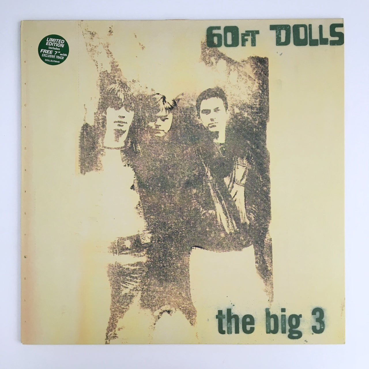 LP/ 60FT DOLLS / THE BIG 3 / UK盤 EP付き INDIE ROCK INDOLENT DOLLSLP004S