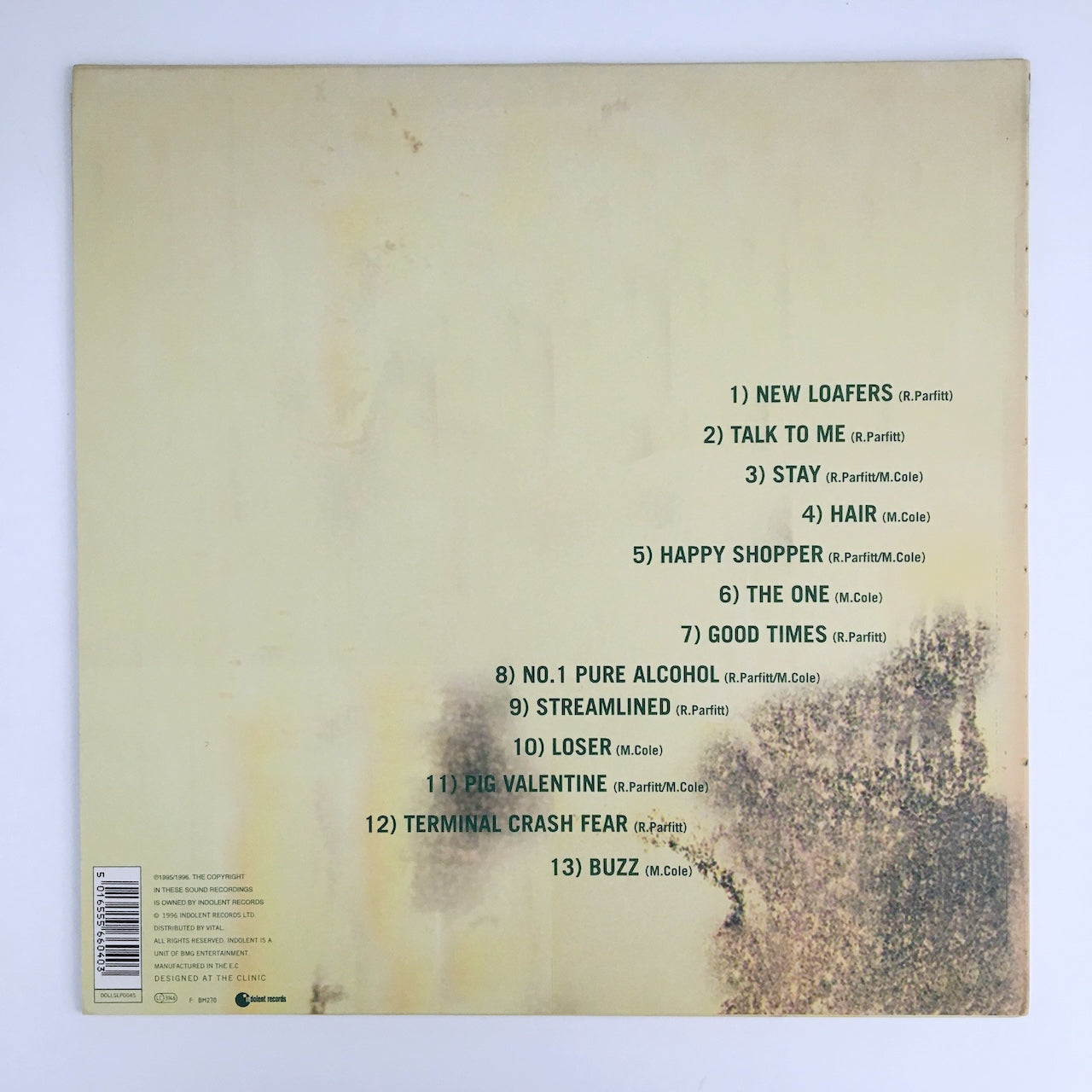 LP/ 60FT DOLLS / THE BIG 3 / UK盤 EP付き INDIE ROCK INDOLENT DOLLSLP004S