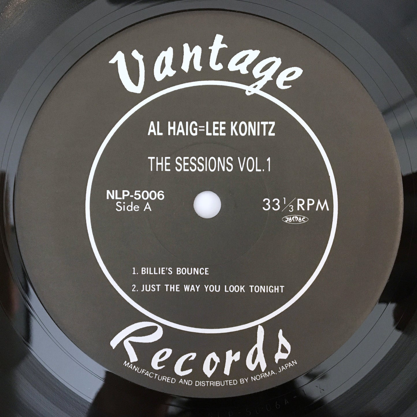 LP/ AL HAIG - LEE KONITZ / THE SESSIONS VOL.1 / 国内盤 帯・ライナー付き VANTAGE NLP5006