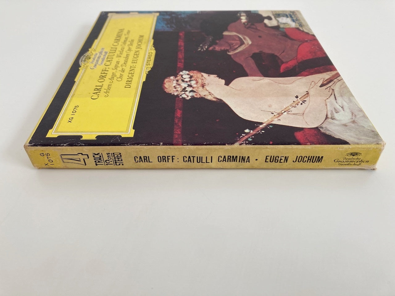 オープンリールテープ / オイゲン・ヨッフム / オルフ:「カトゥーリ・カルミナ」 / 日本盤 ライナー 7号 19cm/s (7 1/2IPS) 4トラック DGG XG1075