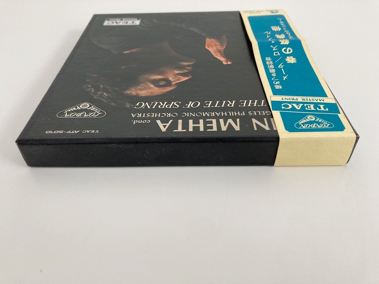 オープンリールテープ / ズービン・メータ / ストラヴィンスキー:バレエ音楽「春の祭典」 / 日本盤 帯・ライナー 7号 19cm/s (7 1/2IPS) 4トラック LONDON ATF-50010