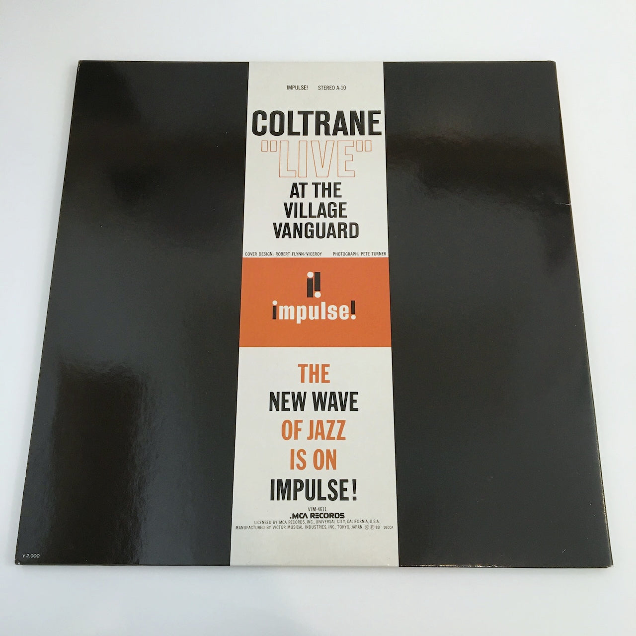 LP/ JOHN COLTRANE / "LIVE" AT THE VILLAGE VANGUARD / 国内盤 帯・ライナー IMPULSE VIM-4611