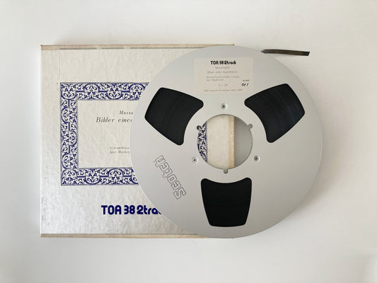 オープンリールテープ / イーゴリ・マルケヴィチ / ムソルグスキー:展覧会の絵 / 再生確認済 10号 2TR 38cm/s 2トラック 日本盤 データーシート