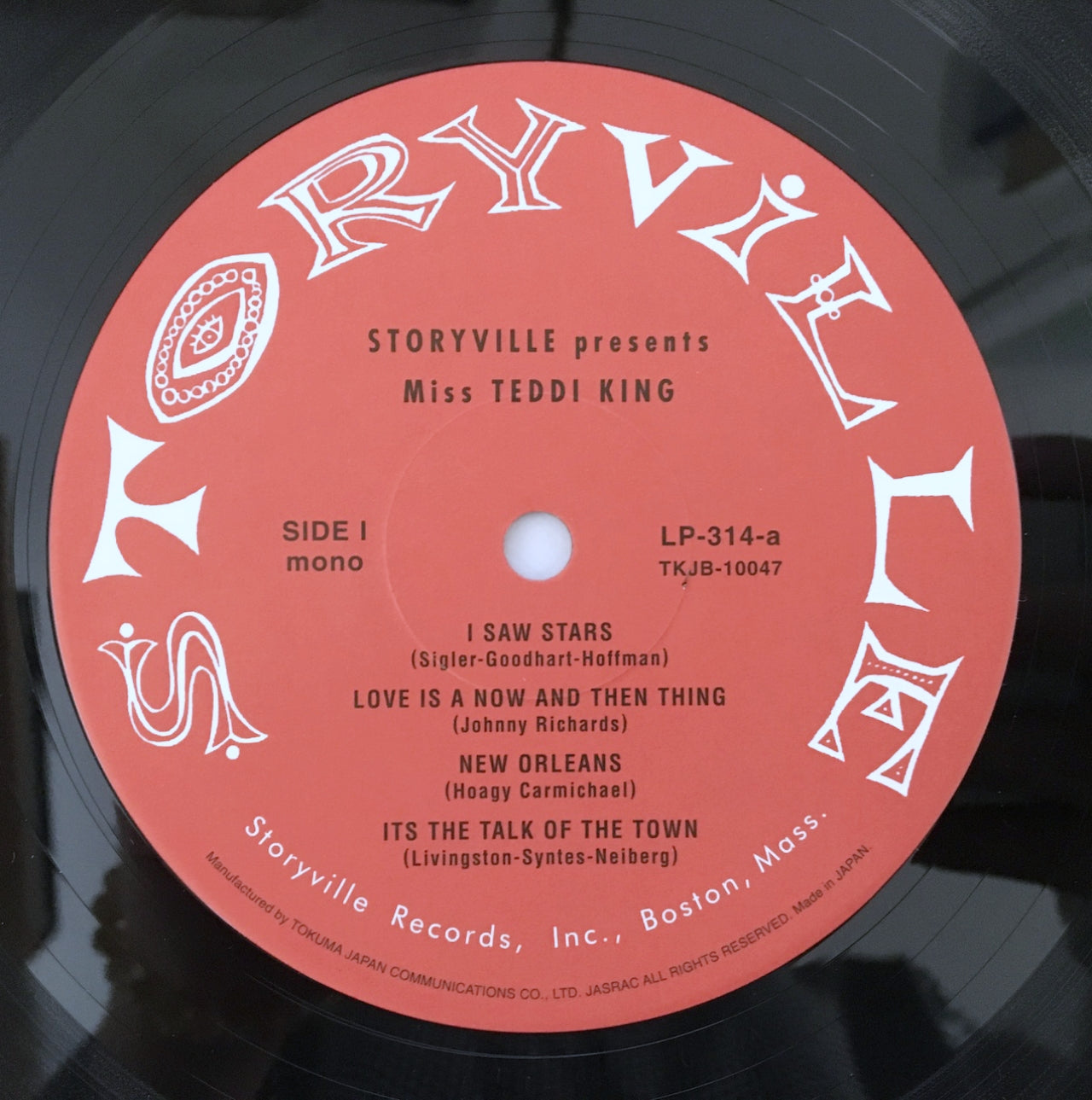 LP/ TEDDI KING / MISS TEDDI KING / 国内盤 帯付き STORYVILLE TKJB-10047